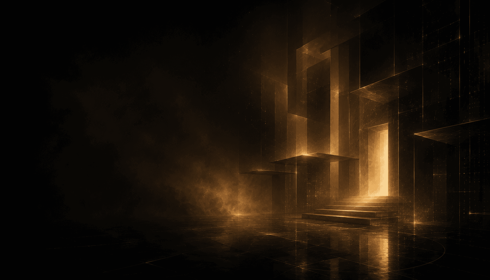 Editorial digital experience visual for a website designed to build authority